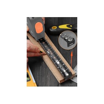  Рулетка Deli Home Series Gray HT8519C 5мх19мм 