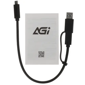  SSD AGI ED198 Iron Gray AGI2T0GIMED198 2TB USB 3.2 Gen 2 Type-C, 1022/938, 800TBW, Aluminum, RTL 