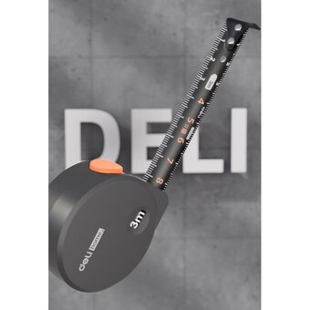  Рулетка Deli Home Series Gray HT8316C 3мх16мм 