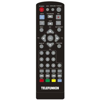  Ресивер DVB-T2 Telefunken TF-DVBT251 черный 