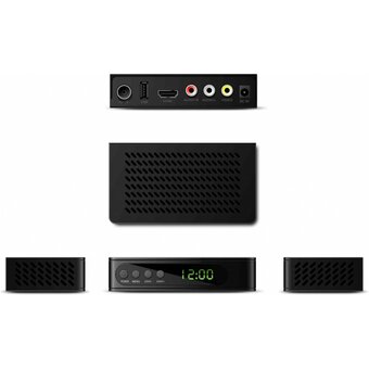  Цифровой TV ресивер HYUNDAI H-DVB240 черный 