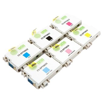  Картридж струйный Cactus CS-EPT0827 многоцветный для Epson Stylus Photo R270/290/RX590 Комплект цвет 