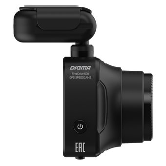  Видеорегистратор Digma FreeDrive 620 GPS Speedcams черный 