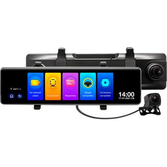  Видеорегистратор TrendVision MR-1000 черный 