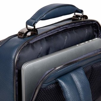  Рюкзак мужской Piquadro Modus Special CA4818MOS/BLU синий натур.кожа 