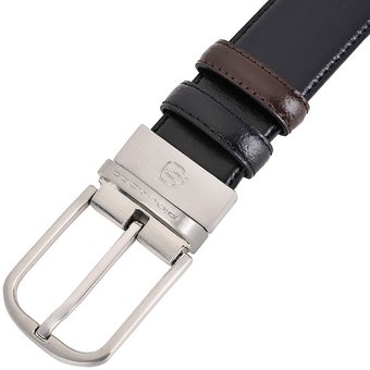  Ремень мужской Piquadro C11 CU3049C11/NM черный/коричневый натур.кожа 