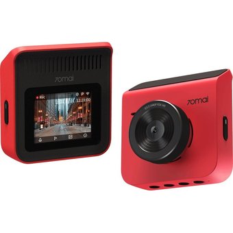  Видеорегистратор Xiaomi 70Mai Dash Cam A400 красный 