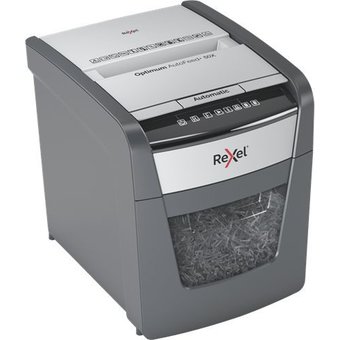  Шредер Rexel Optimum AutoFeed 50X 2020050XEU черный с автоподачей 