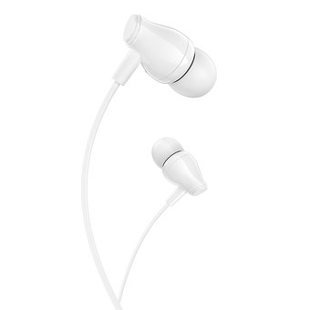  Наушники Borofone BM61 Wanderer universal earphones with mic, white 