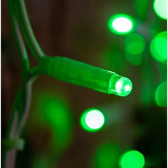  Гирлянда Neon-Night 237-114 Светодиодный Дождь 2х1,5м постоянное свечение белый провод КАУЧУК 230В диоды зеленые 360 LED 