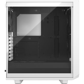  Корпус Fractal Design Meshify 2 Compact White - TG / ATX, TG / 2x140mm & 1x120mm fans inc. / FD-C-MES2C-05 
