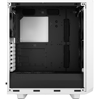  Корпус Fractal Design Meshify 2 Compact White - TG / ATX, TG / 2x140mm & 1x120mm fans inc. / FD-C-MES2C-05 