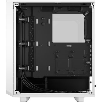  Корпус Fractal Design Meshify 2 Compact White - TG / ATX, TG / 2x140mm & 1x120mm fans inc. / FD-C-MES2C-05 
