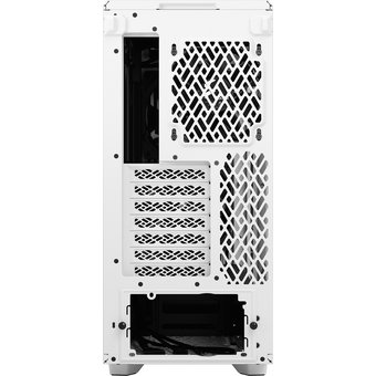  Корпус Fractal Design Meshify 2 Compact White - TG / ATX, TG / 2x140mm & 1x120mm fans inc. / FD-C-MES2C-05 