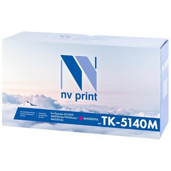  Картридж совместимый NVPrint NV-TK5140M Kyocera TK-5140 Magenta для ECOSYS M6030cdn/P6130cdn/M6530cdn (5000k) 