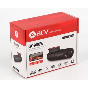  Видеорегистратор ACV GQ900W черный 