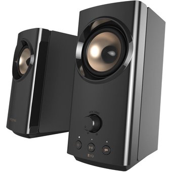  Колонки Creative GigaWorks T60 2.0 черный 30Вт BT 