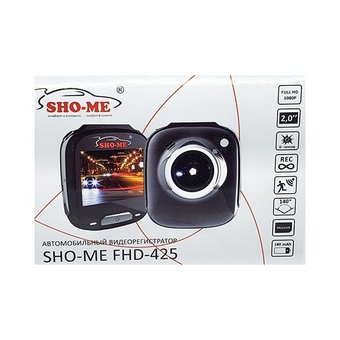  Видеорегистратор Sho-Me FHD-425 черный 