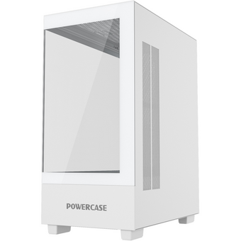  Корпус Powercase Vision Micro M (CVMMW-L0), Tempered Glass, белый, mATX 