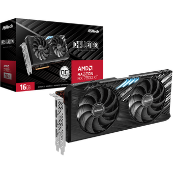 Видеокарта ASRock RX7800XT Challenger 16GB OC (RX7800XT CL 16GO) RTL 