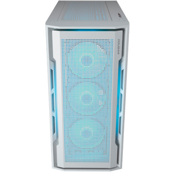  Корпус Cougar Uniface X RGB White, 3x140mm ARGB +1x120mm ARGB Fan, ARGB Fan Hub, без БП, белый, E-ATX 