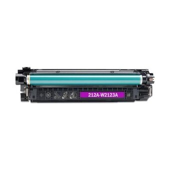  Картридж лазерный G&G 212A GG-W2123A пурпурный 4500стр для HP Color LJ M554/M555/578 Enterprise 