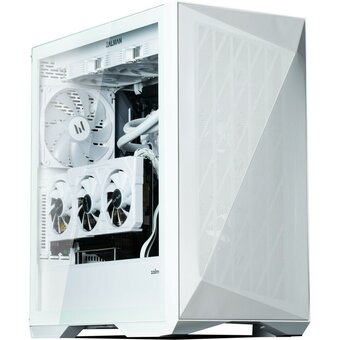  Корпус ZALMAN Z9 Iceberg MS, EATX, White, Window, 4x3.5", 5x2.5", 2xUSB2.0, 2xUSB3.0, 1xUSB 3.1 Gen2 Type-C, Front 3x140mm ARGB, Rear 1x140mm ARGB 