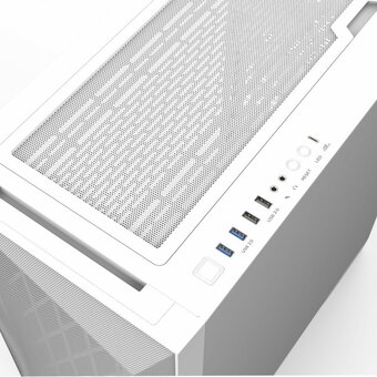  Корпус ZALMAN Z9 Iceberg MS, EATX, White, Window, 4x3.5", 5x2.5", 2xUSB2.0, 2xUSB3.0, 1xUSB 3.1 Gen2 Type-C, Front 3x140mm ARGB, Rear 1x140mm ARGB 