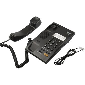  Телефон проводной RITMIX RT-330 Black 