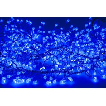  Гирлянда Neon-Night 303-603 Мишура 3 м прозрачный ПВХ 288 диодов цвет синий 