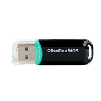  USB-флешка USB OLTRAMAX OM-64GB-230-черный 