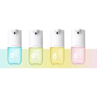  Дозатор пенный сенсорный Xiaomi 300мл (Mi) SimpleWay Automatic Soap Dispenser (ZDXSJ02XW) желтая жидкость (Без батареек) 