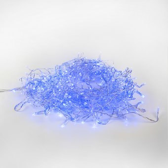  Гирлянда Neon-Night 235-033 Светодиодный Дождь 1,5х1,5м свечение с динамикой прозрачный провод 230 В диоды синие 
