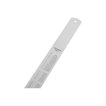  Линейка стальная Deli DL8050Y 500мм 