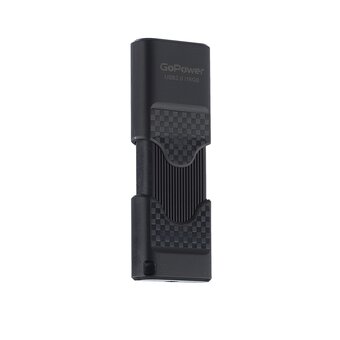  USB-флешка GoPower Slider 00-00025963 16GB USB2.0 пластик черный 