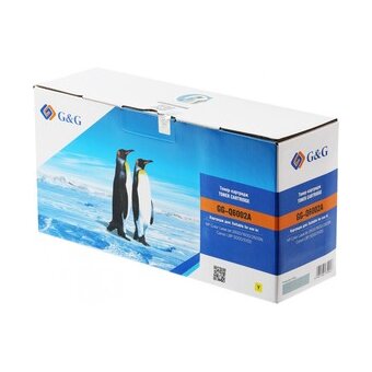  Картридж лазерный G&G GG-Q6002A желтый 2000стр для HP CLJ 1600/2600/2605N LBP 5000/5100 Canon 