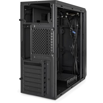  Корпус Exegate EX287374RUS Miditower ExeGate XP-332UC-XP450 (ATX, XP450 с вент. 12см, 2*USB3.0+1*TypeC, аудио, черный) 