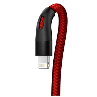  Кабель USB/Lightning Xiaomi ZMI MFi 100см 3A 18W PD Материал оплетки нейлон/кевлар (AL806) красный 