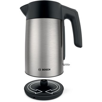  Чайник Bosch TWK7L460 нерж/черный 