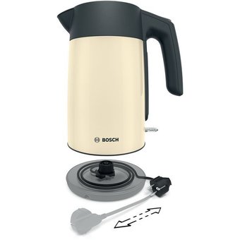  Чайник Bosch TWK7L467 бежевый/нерж 