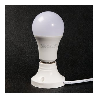  Лампа светодиодная Rexant 604-008-3 Груша A60 15.5 Вт E27 1473 Лм 2700 K теплый свет 