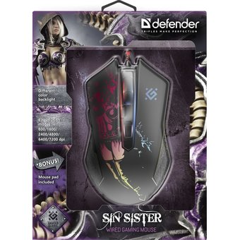  Мышь Defender Sin'Sister GM-933 (52933) 