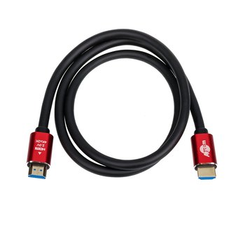  Кабель Atcom HDMI-HDMI (в пакете) VER 2.0 5m Red/Gold (AT5943) 