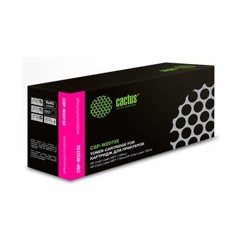  Картридж лазерный Cactus CSP-W2073X 117X пурпурный 1300стр для HP Color Laser 150a/150nw/178nw MFP/179fnw MFP 
