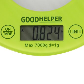  Весы кухонные Goodhelper KS-S03 зеленый 