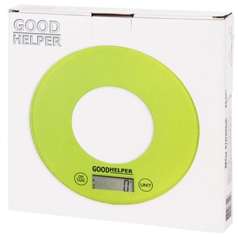  Весы кухонные Goodhelper KS-S03 зеленый 
