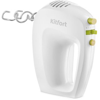  Миксер Kitfort КТ-3071-2 белый/салатовый 