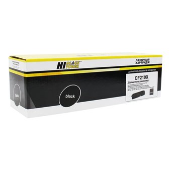  Картридж Hi-Black CF210X для HP LJ Pro 200 M251/MFPM276, №131X, BK (999 010 003) 