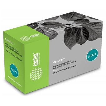  Тонер Картридж Cactus 50F0XA0/50F5X0E CS-SP377 черный (6400стр.) для Ricoh Aficio SP 377DNwX /377SFNwX 