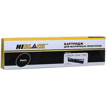  Картридж Hi-Black для Epson LQ-630, Bk, 8м 